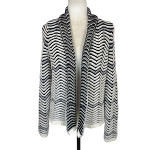 Chico's ribbed open cardigan